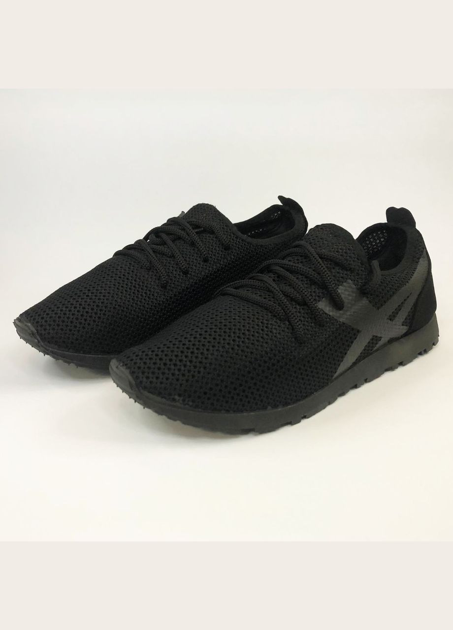 Чорні Літні чоловічі кросівки сітка Trend 97234