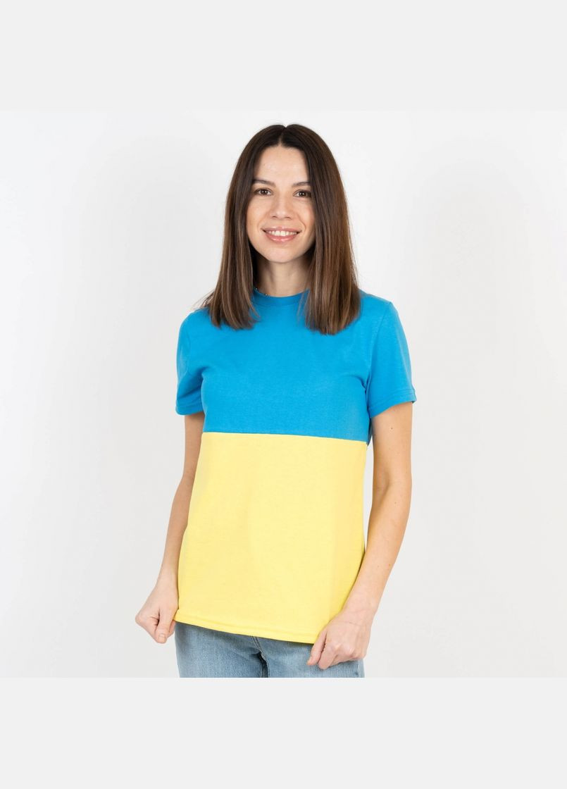 Жіноча патріотична футболка Прапор України No Brand - (342745238)