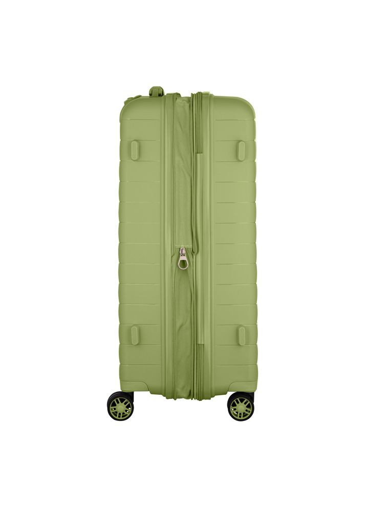 Валіза, Aero, поліпропілен, середня, 63/78 л, TSA, 4 колеса, EXP, оливково-зелений 2E (370616095)
