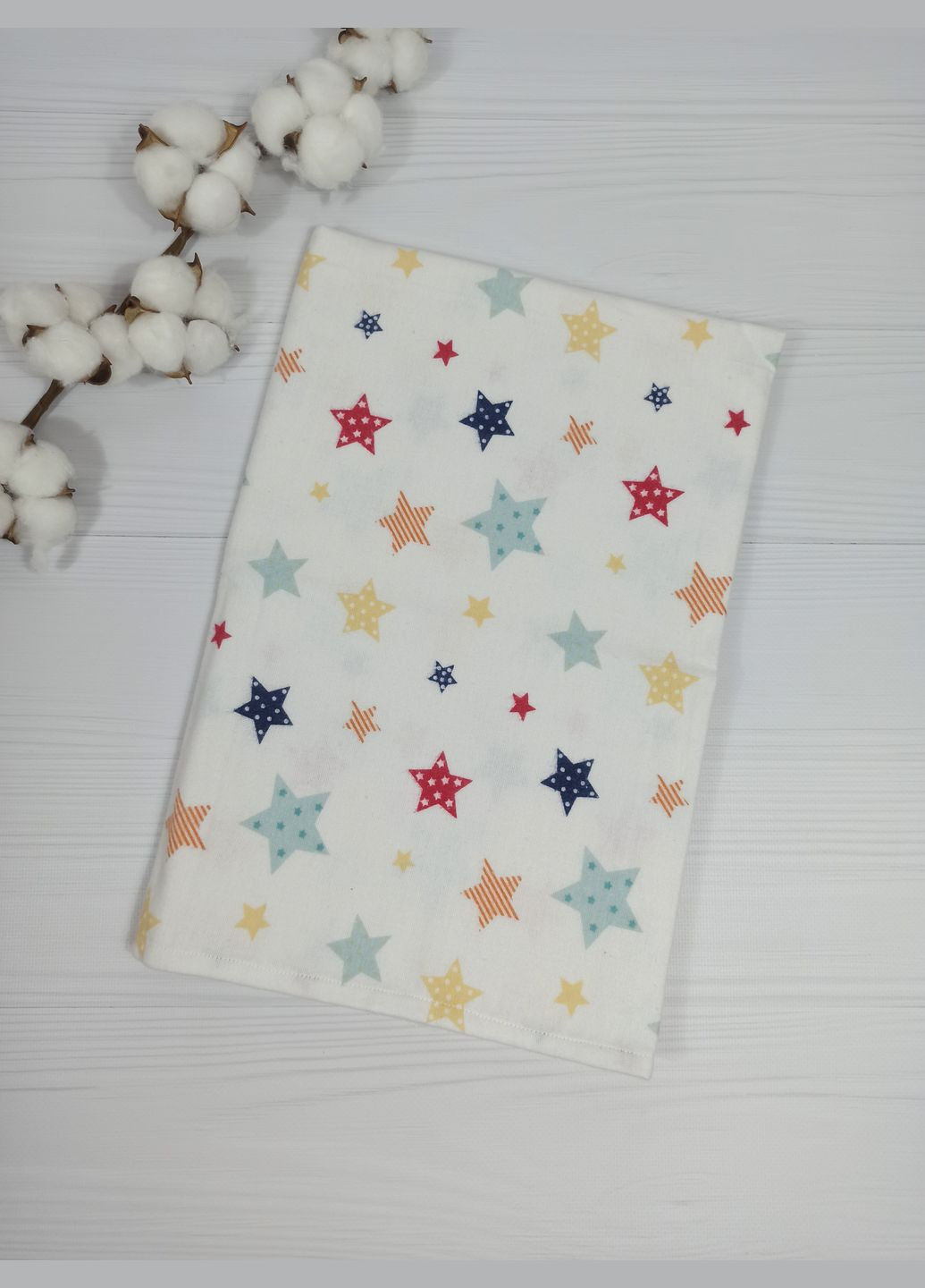 Набор пеленок из 8 единиц a.l.babybox Лисички на шариках No Brand (323137744)