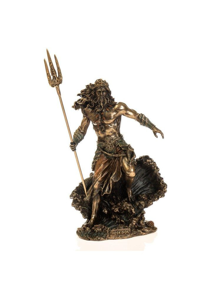 Статуетка Володар морів — Посейдон 21х14 см 77315 полістоун Veronese (302239121)