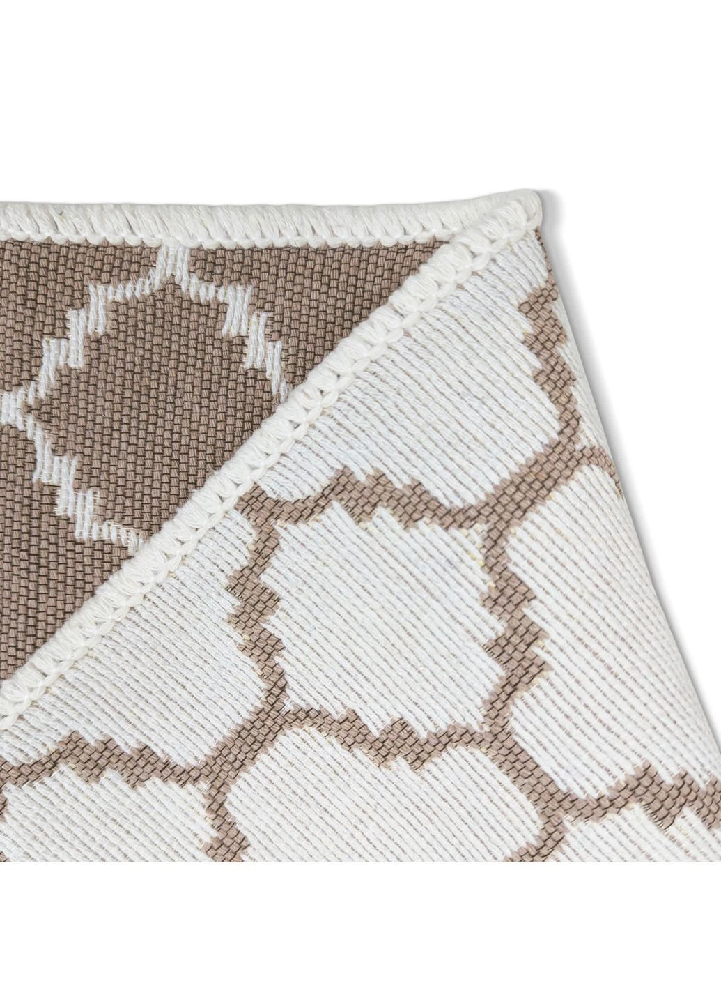Килим бавовняний ETHNIC CS1 60х90 см Бежевий Cosas (377211925)