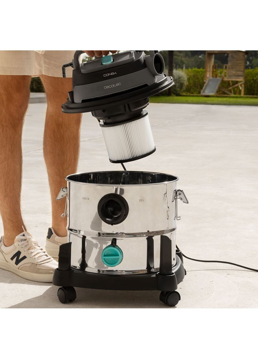 Пылесос Conga Rockstar Wet & Dry Steel Max (CCTC-08114) Cecotec (370616234)