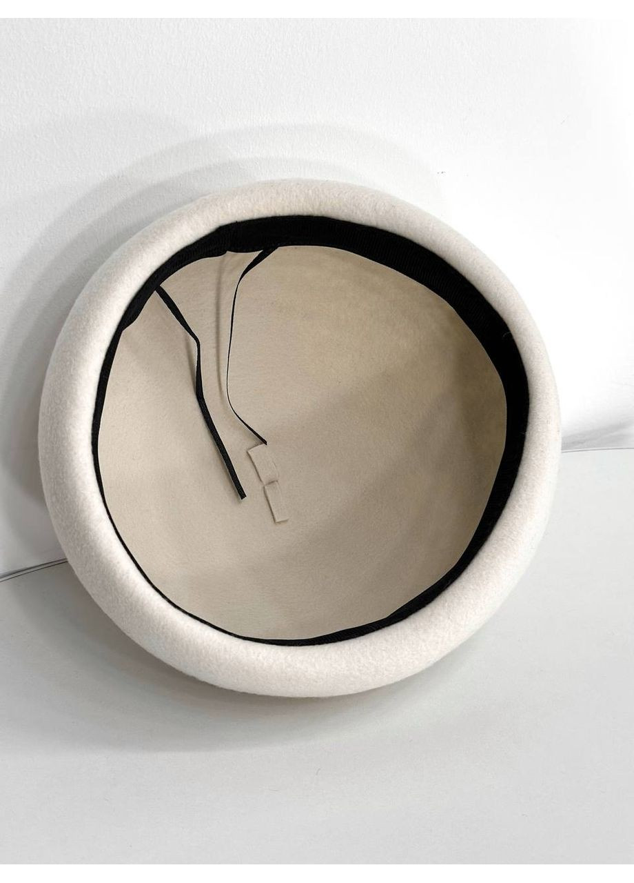 Жіночий формований вовняний берет капелюшок Diva чорний No Brand (369788704)