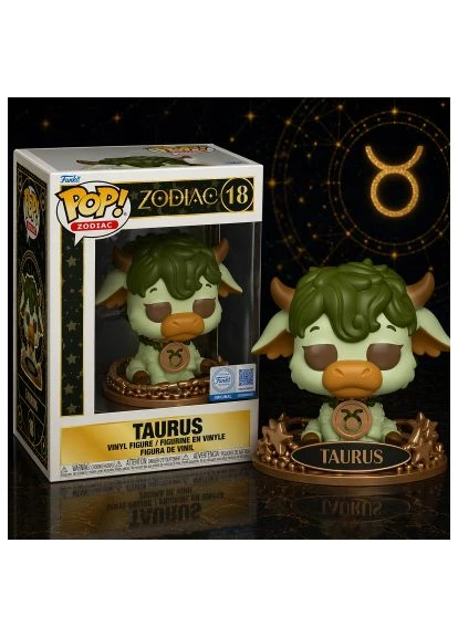 Фигурка серии Zodiac – Телец (90694F) Funko Pop серії Zodiac Телець (401533434)