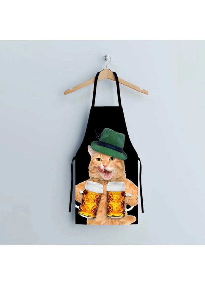 Фартук 3D Котик с пивком 4169 17566 80х60х24 см FlexDress (324267794)