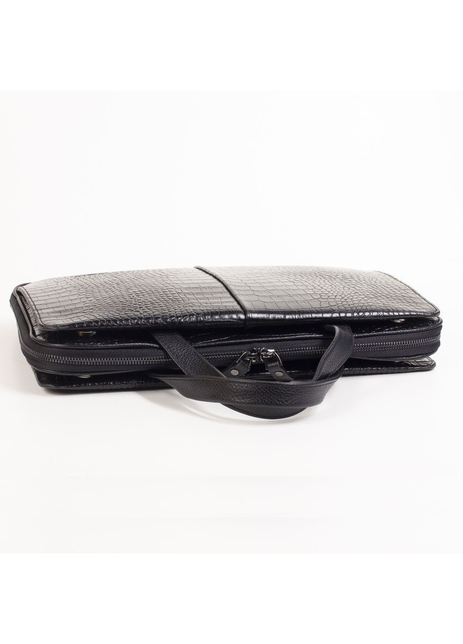 Мужская кожаная деловая сумка портфель 0873-53 "под крокодил" Karya (367735248)