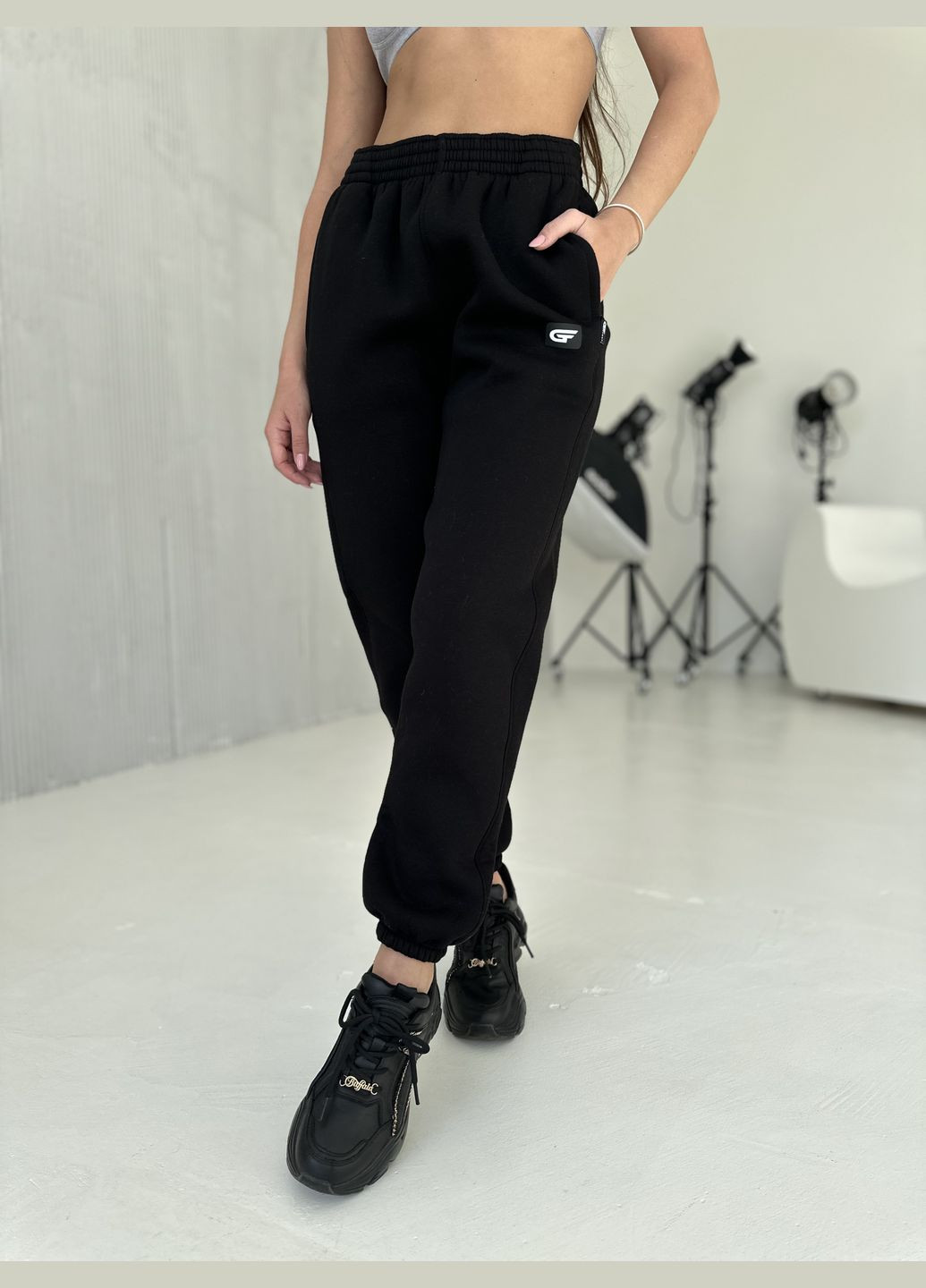 Жіночі Теплі Штани на Флісі Soda (306455342)