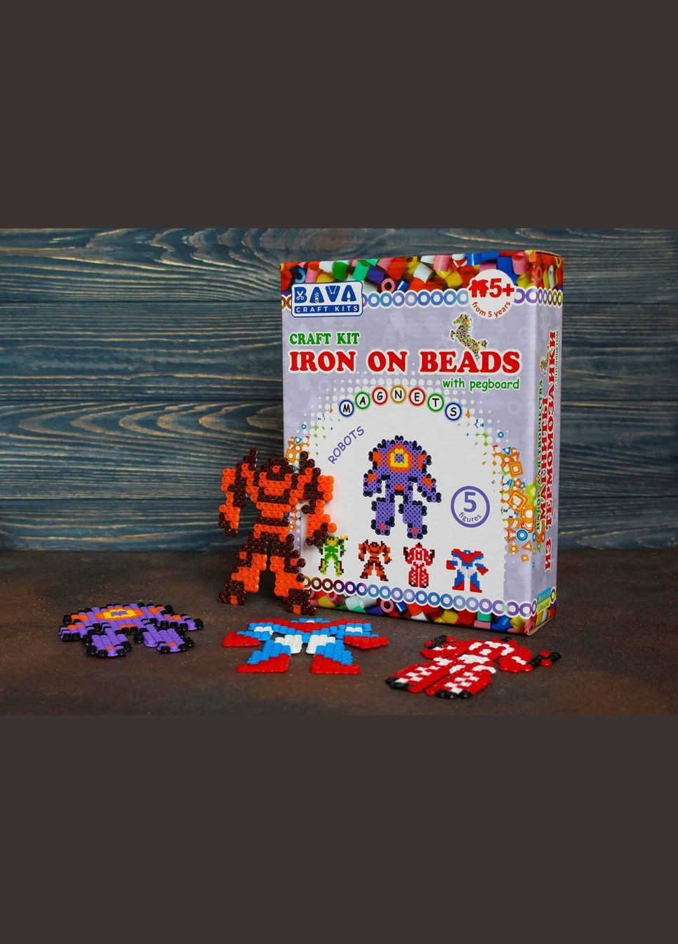 Магниты из термомозаики "Работы" (TM006) набор для творчества УМНЯШКА (304411580)