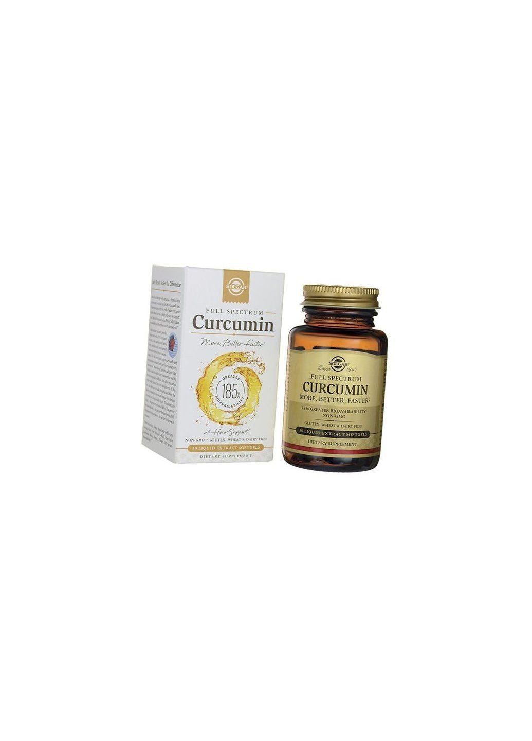 Экстракт куркумы, Full Spectrum Curcumin, 30гелкапс (71313023) Solgar (322722551)