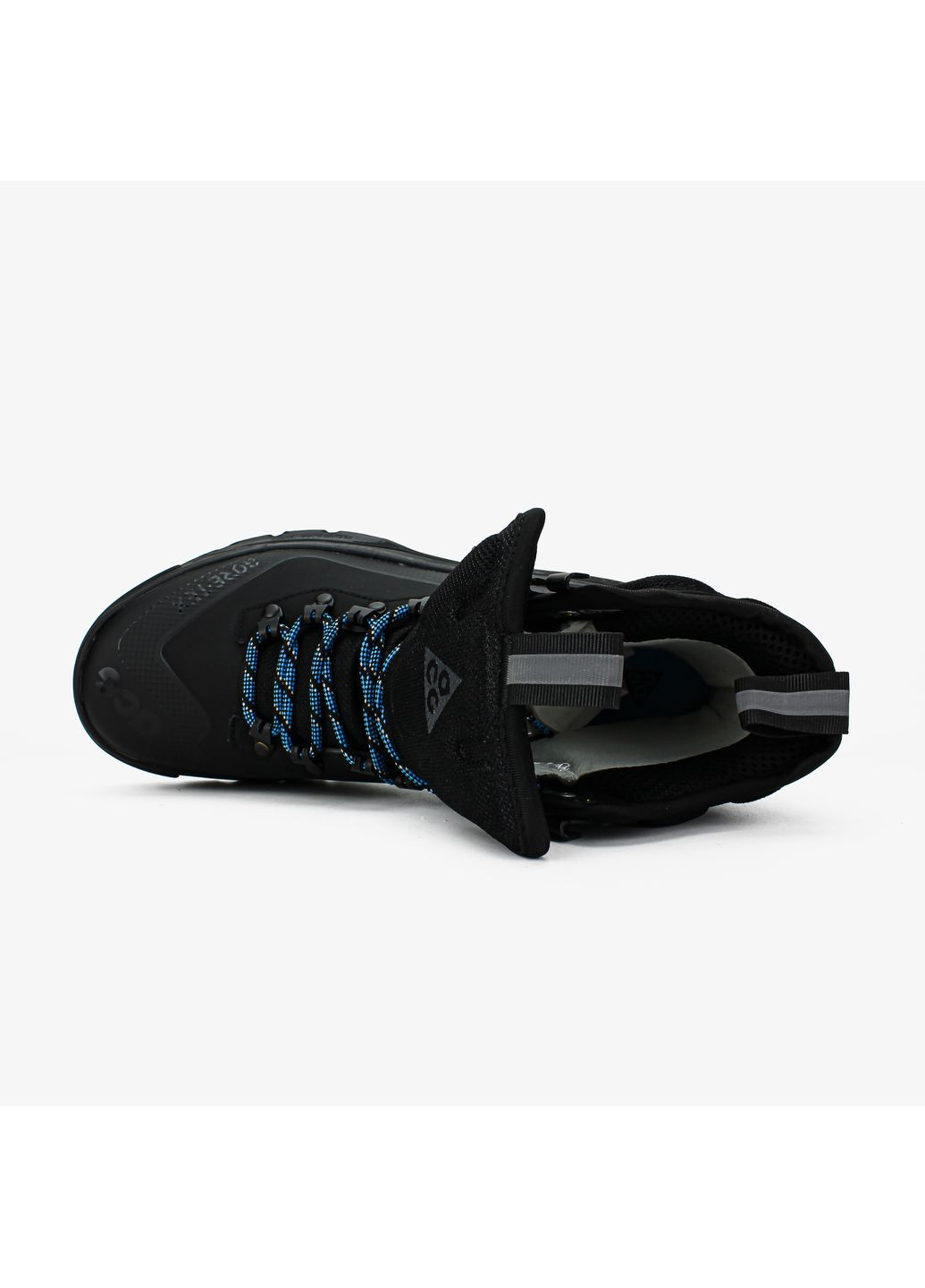 Чорні Осінні кросівки чоловічі і жіночі nike acg air zoom gaiadome gtx black | найк ацг аір зум гайадом чорні No Brand