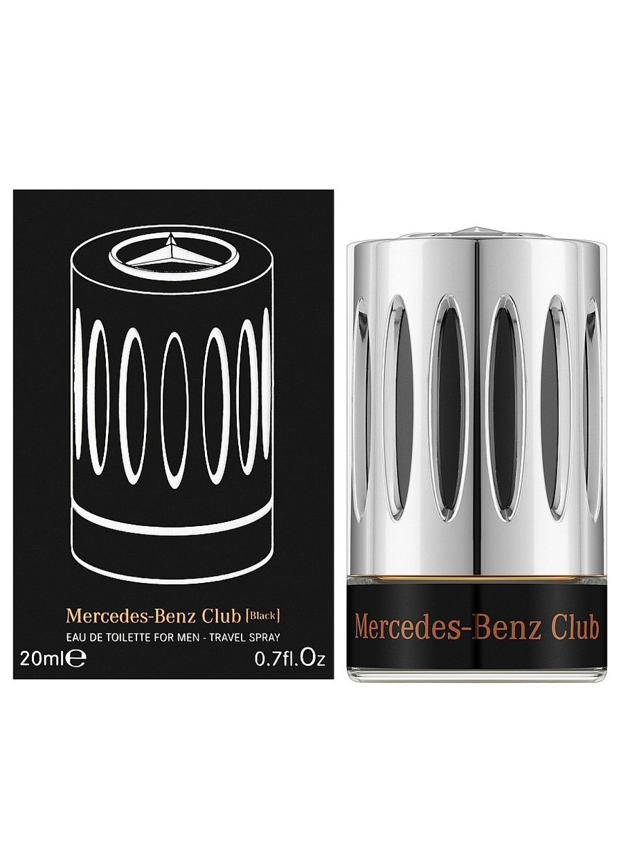 Туалетна вода Club Black Travel Edition, 20 мл Mercedes-Benz (290667960)