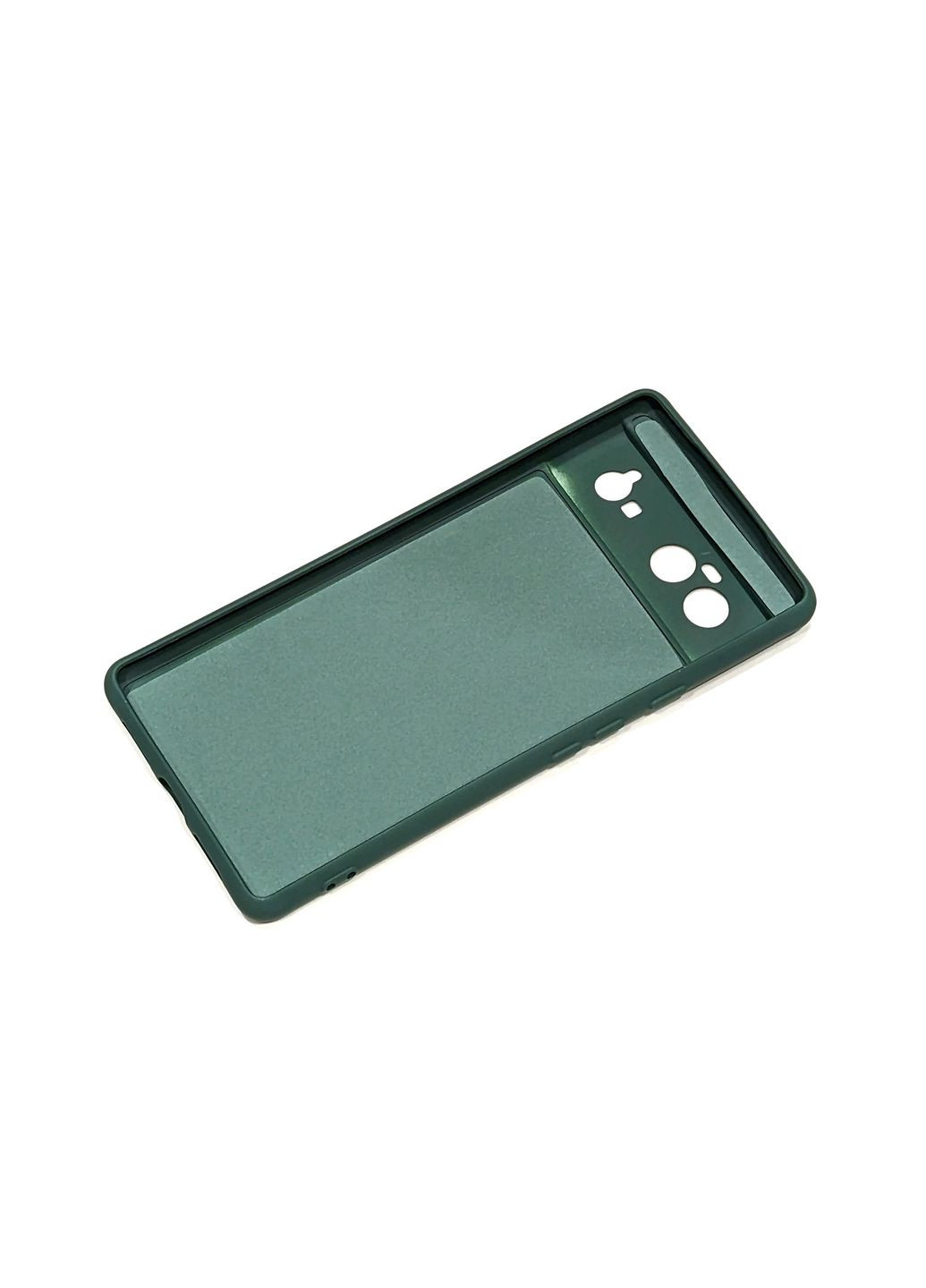 Силиконовый чехол для Google Pixel 6 микрофибра soft touch Viseaon (322212121)