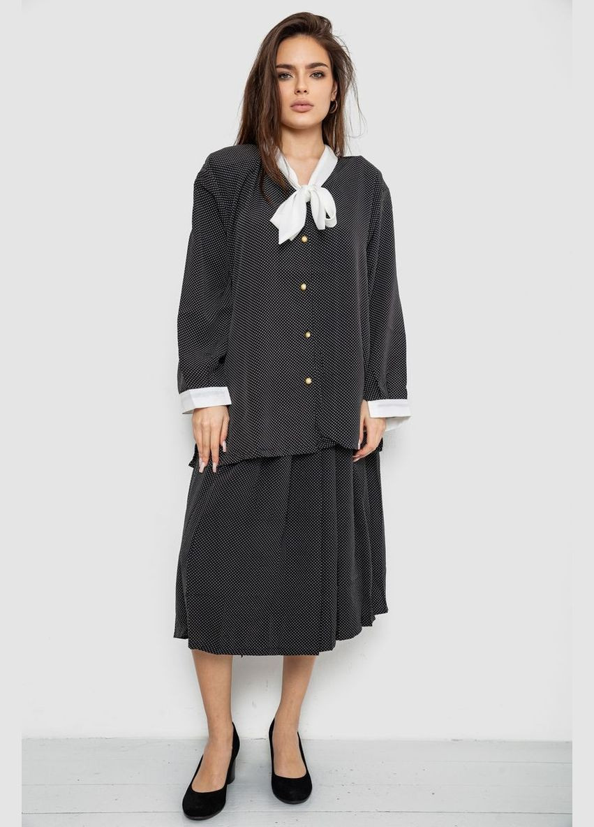 Костюм жіночий класичний у горох,, 167R3002 Ager (317454804)