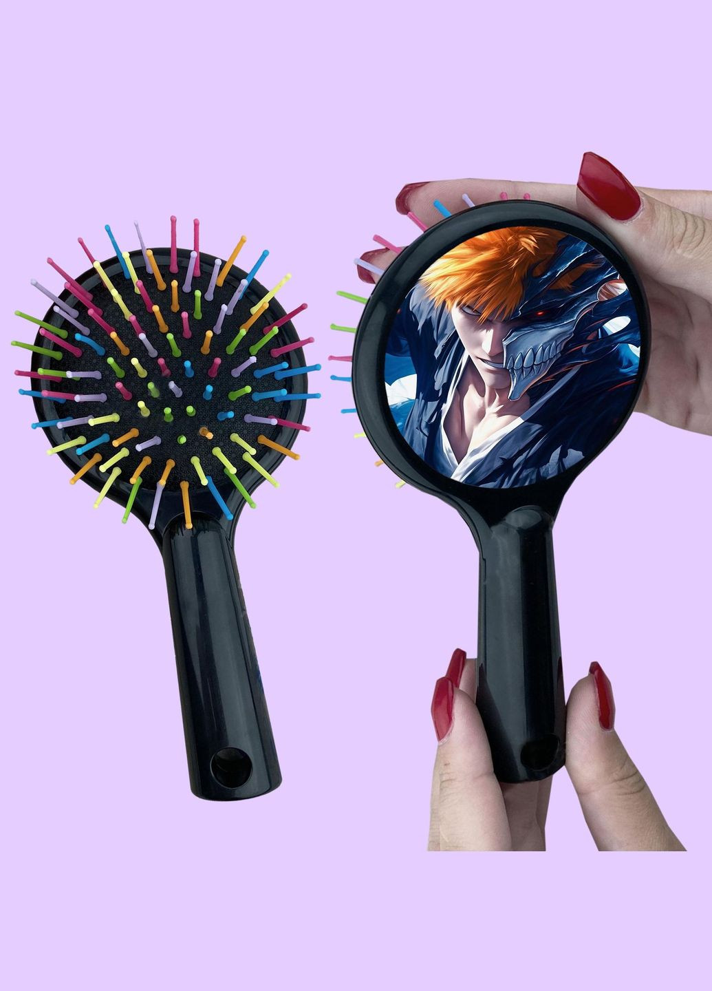 Гребінець для волосся Аніме Бліч #0003 чорний No Brand (315046929)