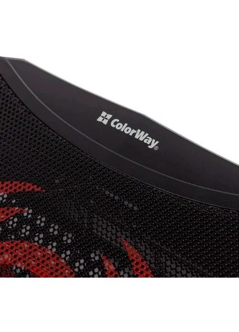 Подставка для ноутбука до 17" Game Pro H1,, 3x8 см вентиляторы, регулировка наклона, красная LED подсветка, 2xUSB, Colorway (395336818)
