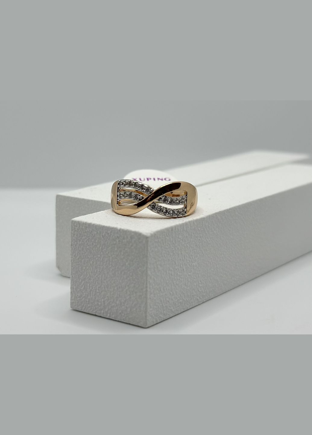 Кольцо Xuping с белыми фианитами, размер 16 Xuping Jewelry (323223465)