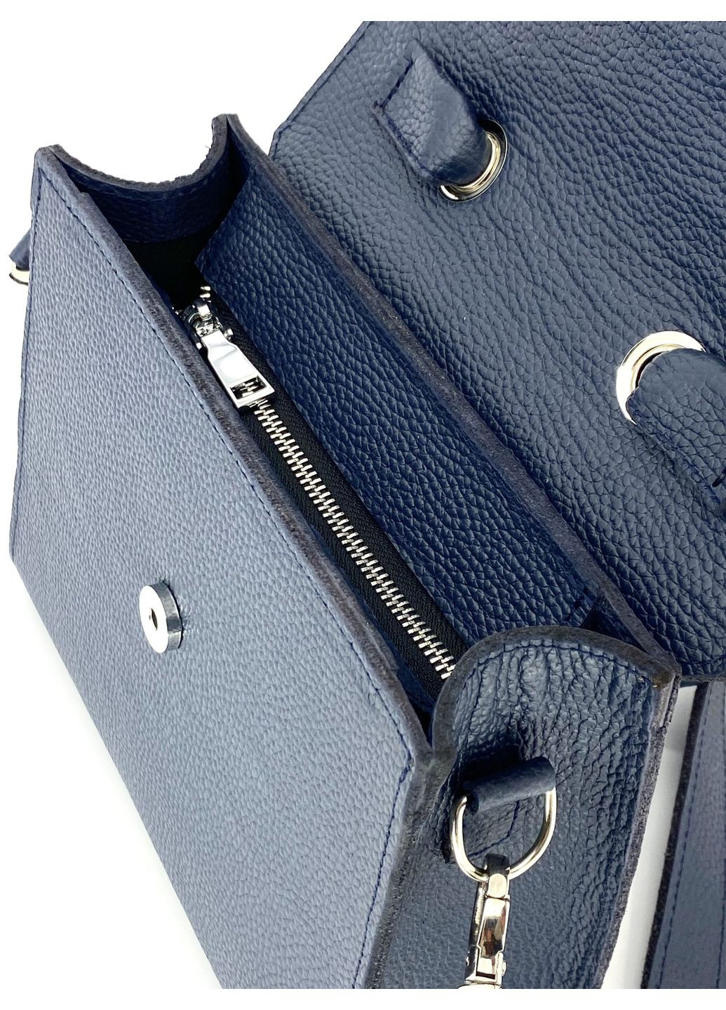 Женская кожаная сумка Баланс Синий Dekey (332055236)