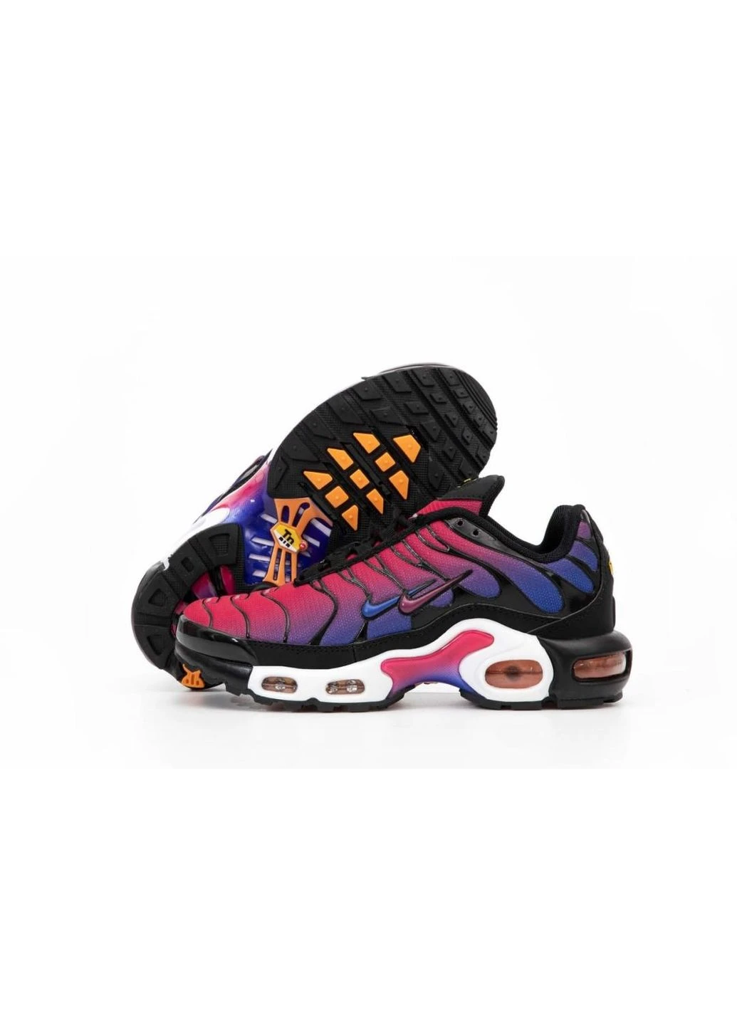 Комбіновані літні кросівки nike air max plus tn barcelona найк аір макс тн плюс No Brand