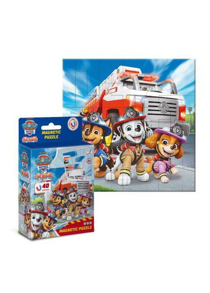 Магнитный пазл на 40 элементов «Пожарные» (TS01091996286538) Dodo (372494661)
