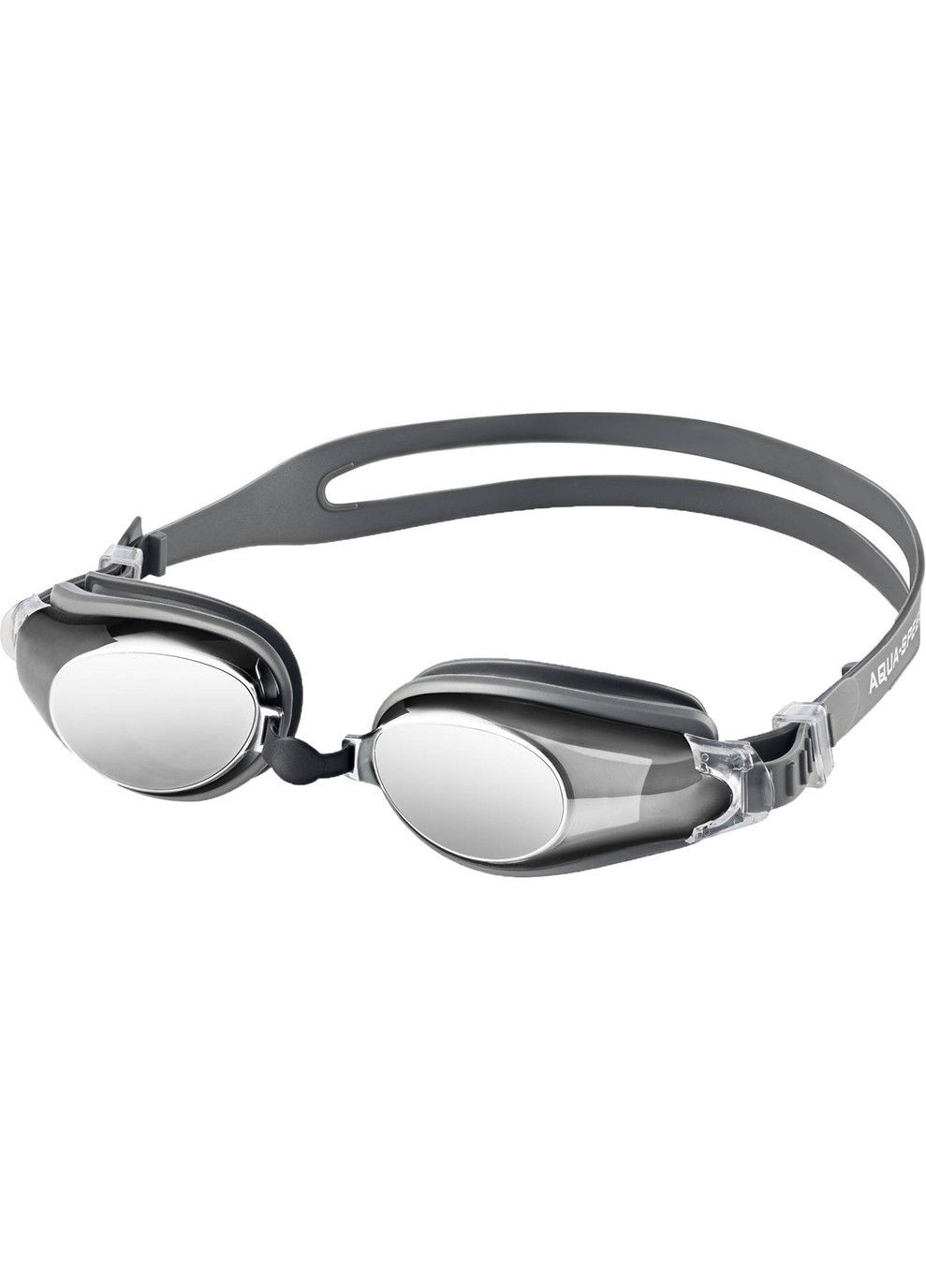 Окуляри для плавання CHAMPION NEW 038-26 Сіро-дзеркальні Aqua Speed (333960450)