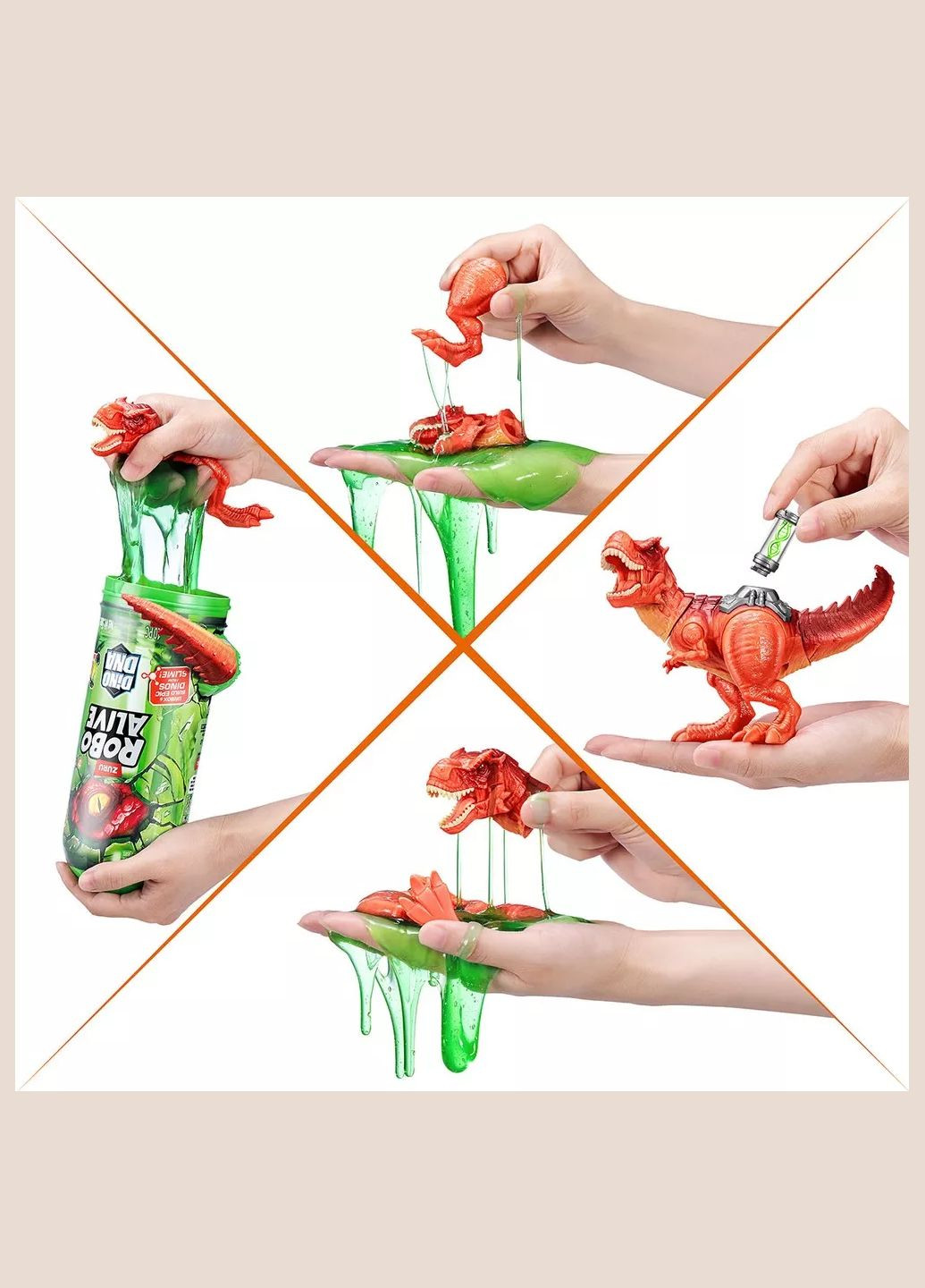 Інтерактивна іграшка ДНК Тиранозавра (71139A) Pets & Robo Alive (326805873)