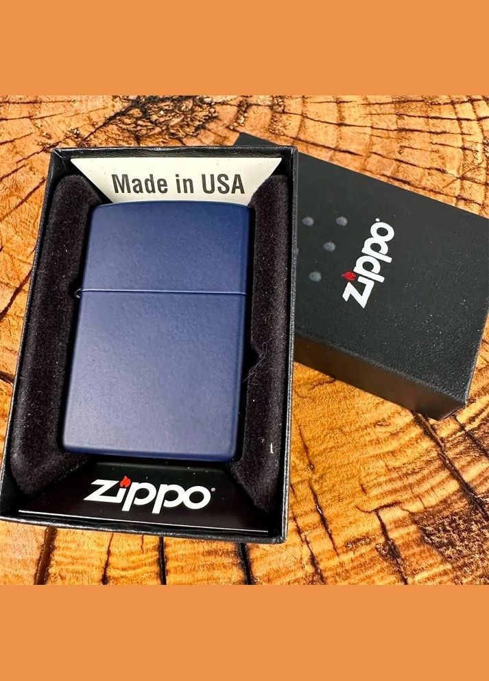 Запальничка 239 NAVY MATTE LOGO 239 Zippo (316623660)