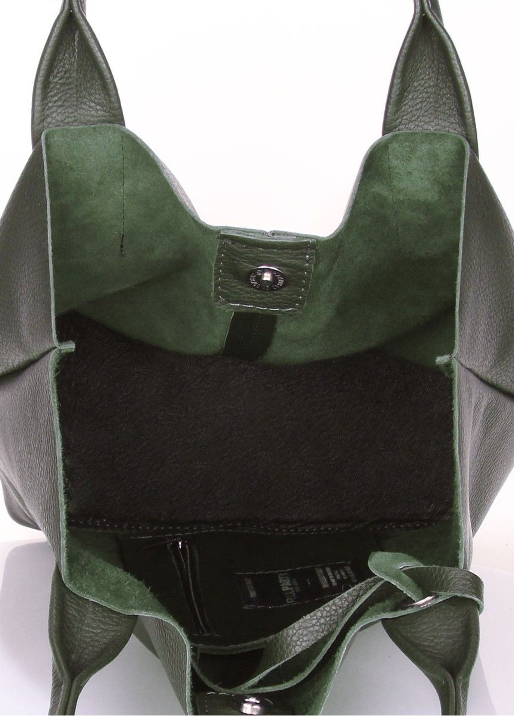 Женская кожаная сумка Podium khaki PoolParty (303261080)