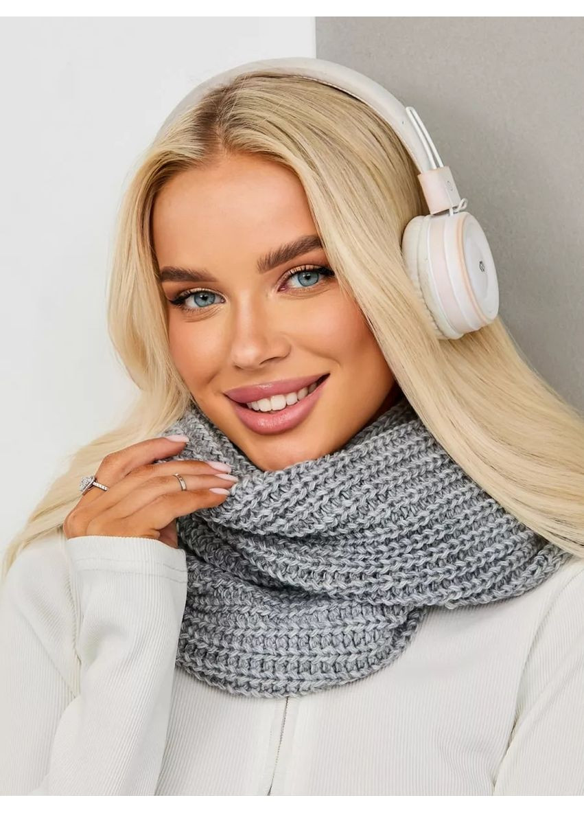 Женский шарф-снуд классический No Brand Хомут барбара (363254177)