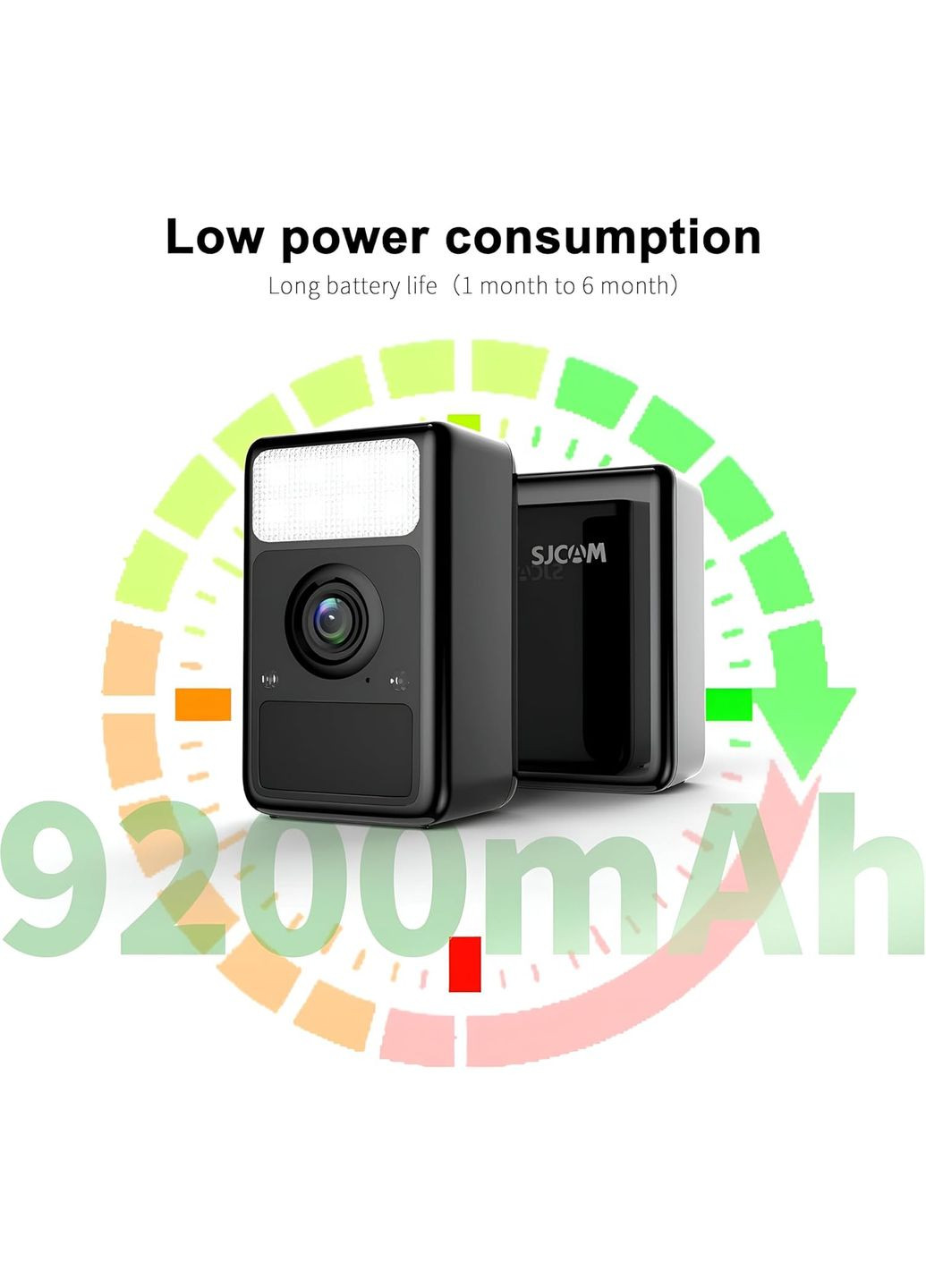 IP видеокамера S1, JPG, 4M, 2.4GHz, LED+infrared, MP4 SJCam (360396355)