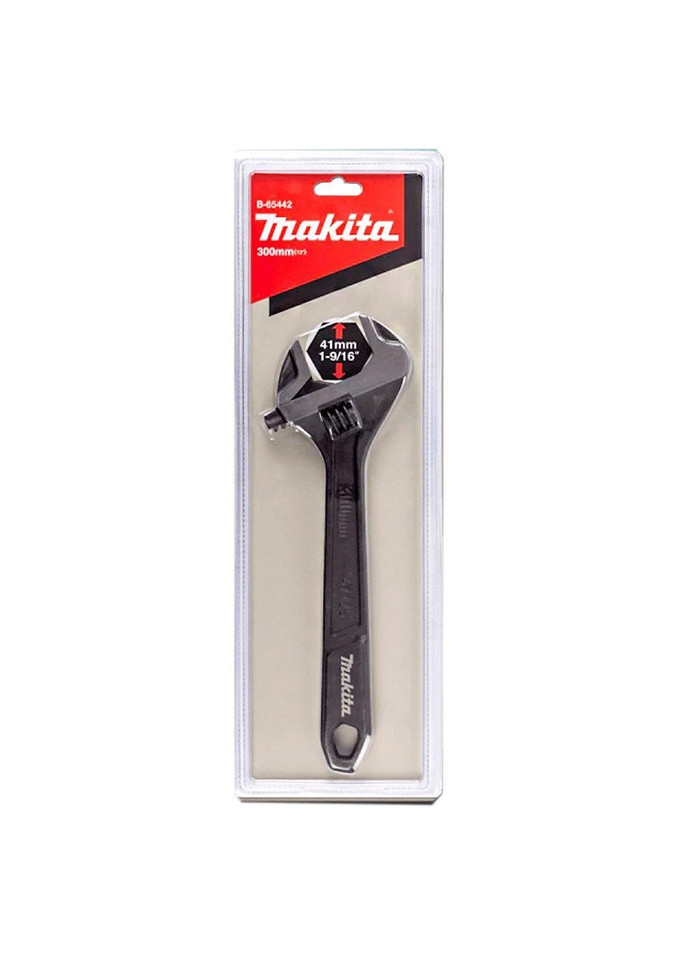 Розвідний Ключ B65442 (0-41 мм, 300 мм) гайковий ключ змінного розміру (6930) Makita (293511033)