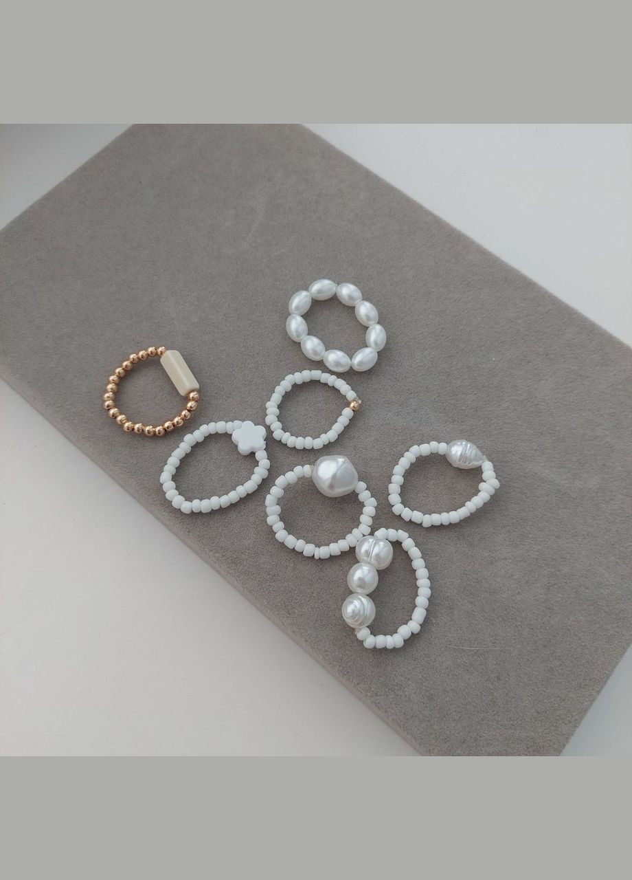 Набор из 7-ми кольцо MM0075 DeKolie (341325766)