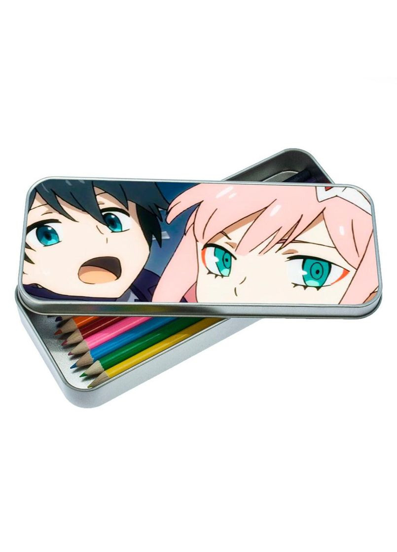 Пенал школьный для мальчика и девочки металлический Любой во Франксе #009 7*18 см Silver No Brand (309159994)