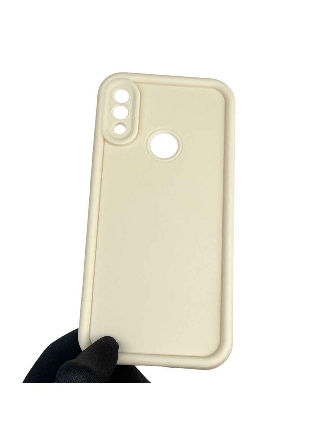 Чохол силіконовий Soft Touch для Redmi Note 7 молочний (Повний захист камери) Xiaomi (366389825)