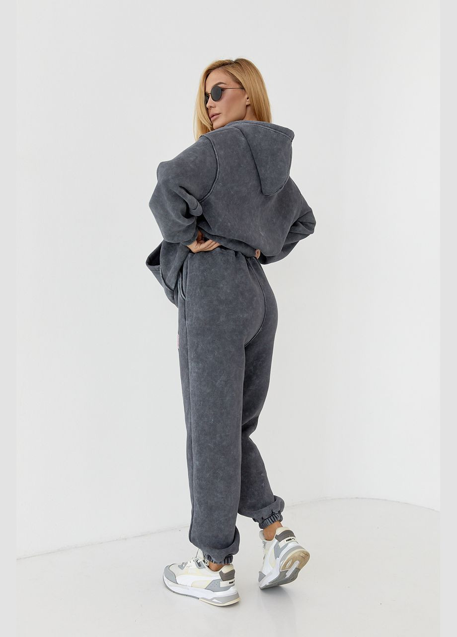 Женский теплый спортивный костюм тай-дай с принтом London Liton (296908972)