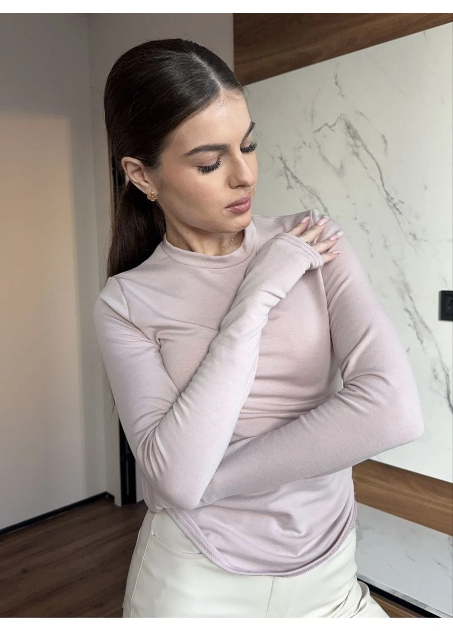 Жіночий утеплений лонгслів Fashion (367833513)