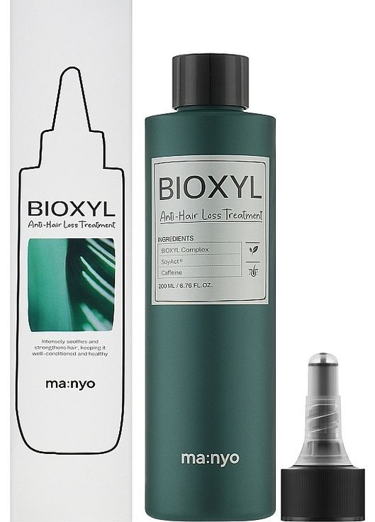 Маска против выпадения волос Bioxyl Anti-Hair Loss Treatment 200ml (1227515-31021429) Manyo (368623924)