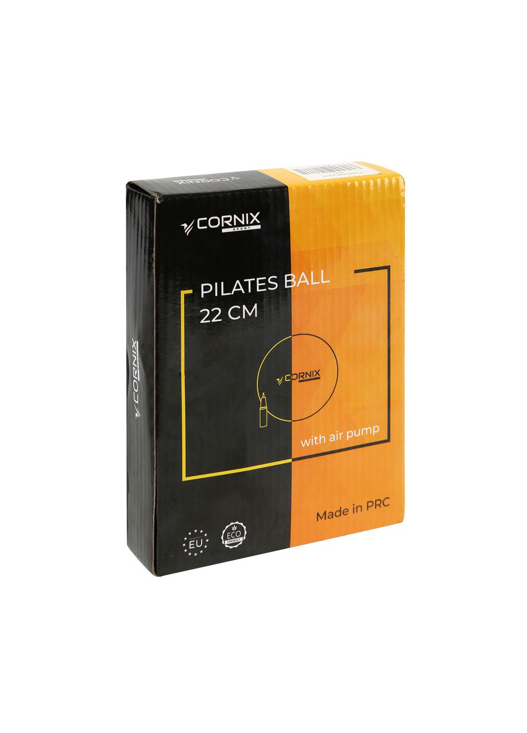 М'яч для пілатесу, йоги, реабілітації MiniGYMball 22 см XR-0371 Black Cornix (347317520)