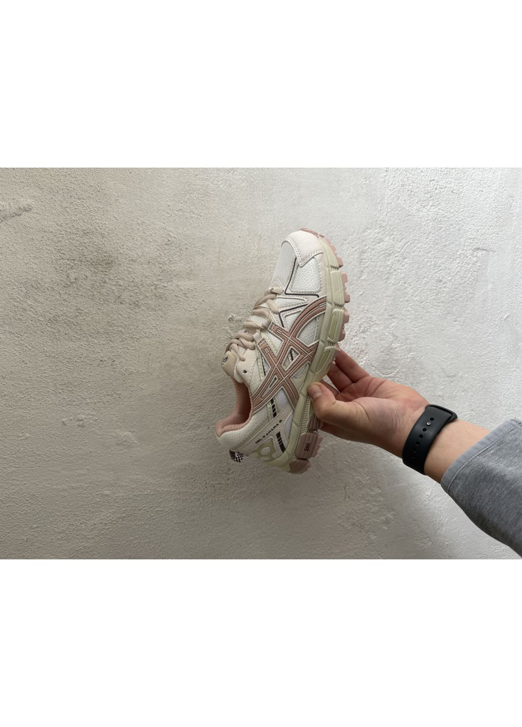 Рожеві Осінні кросівки чоловічі asics gel-kahana 8 beige pink асікс гель кахано No Brand