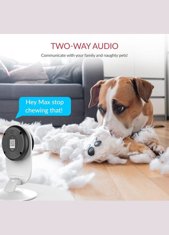 IP-Камера відеоспостереження YI PRO 2K 3MP Home Camera White YYS.62121 Міжнародна версія Yi Home (327433239)