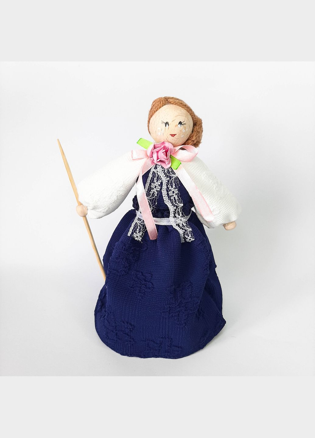 Кукла учитель хендмейд декоративный сувенир подарок учителям и воспитателям работницам образовательной сферы No Brand Вчителька (306459817)