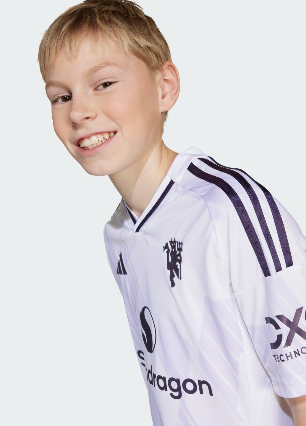 Виїзне джерсі Manchester United 25/26 Away Kids adidas (355888534)
