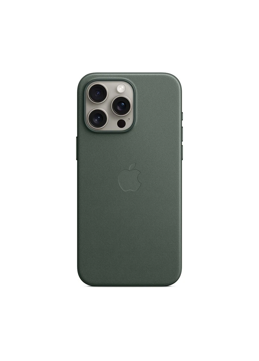 Чехол FineWoven Case with MagSafe Original для Apple iPhone 15 Pro Max (OEM) - Evergreen (ARM71988) KLB No Brand (389962665)