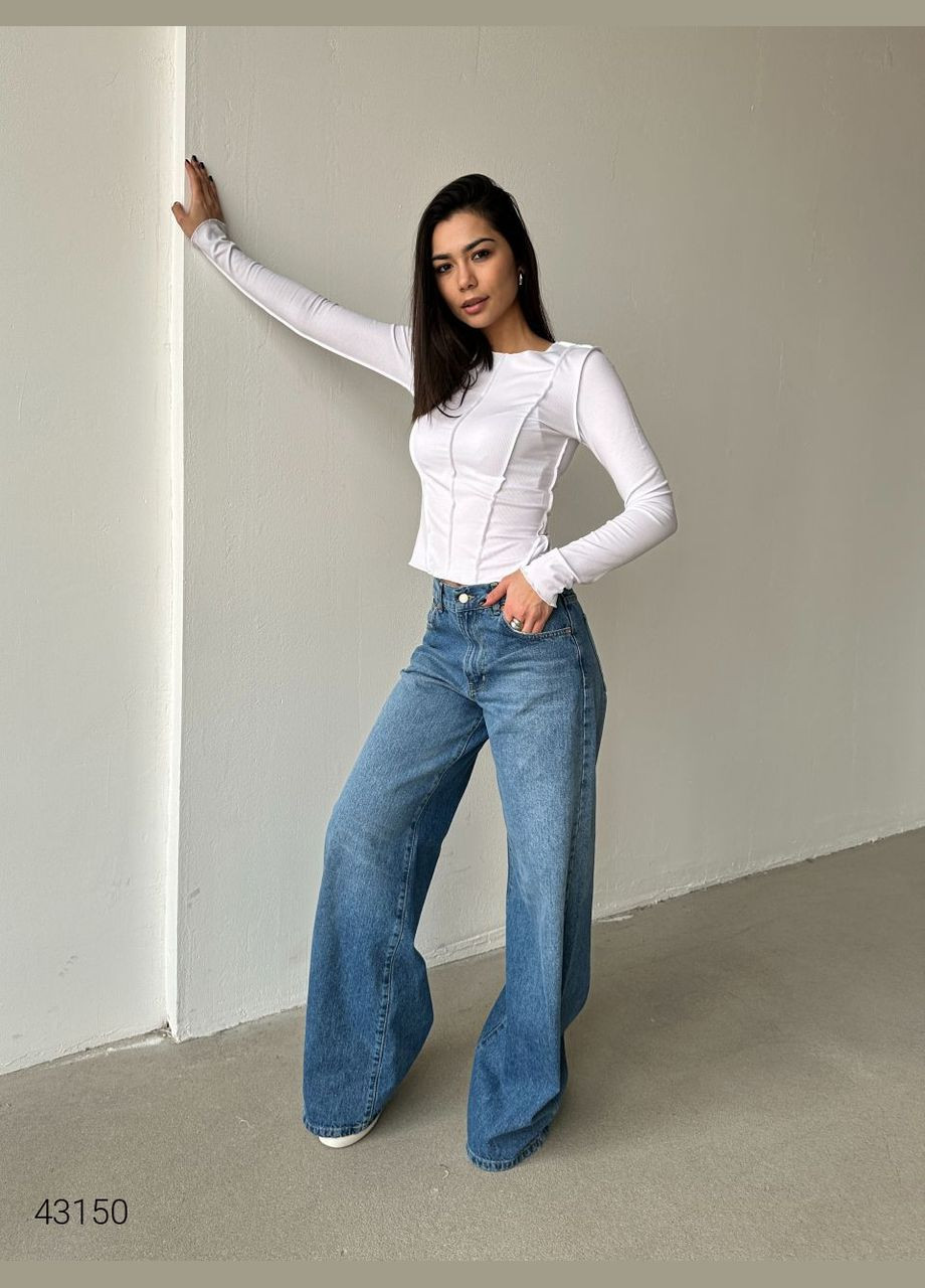 Джинси жіночі палаццо Liton - (303775631)