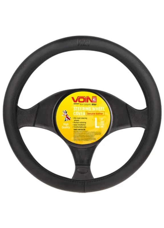 Чохол на руль чорн (VLOD-L981 BK L) Vitol (399676874)