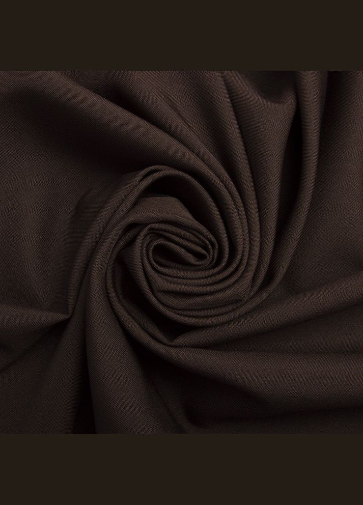Тканина костюмна габардин шоколад IDEIA (275870379)