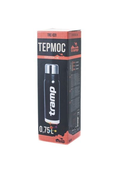 Термос Expedition Line 0.75 л черный TRC031-black Tramp (316620547)