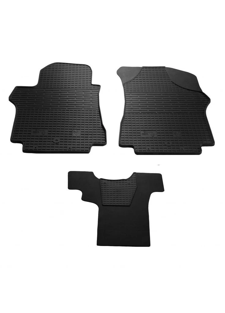 Гумові килимки 1-20251 (3 шт, Premium) для Hyundai H300,, Starex 2008-2020 рр Stingray H1 (389059922)