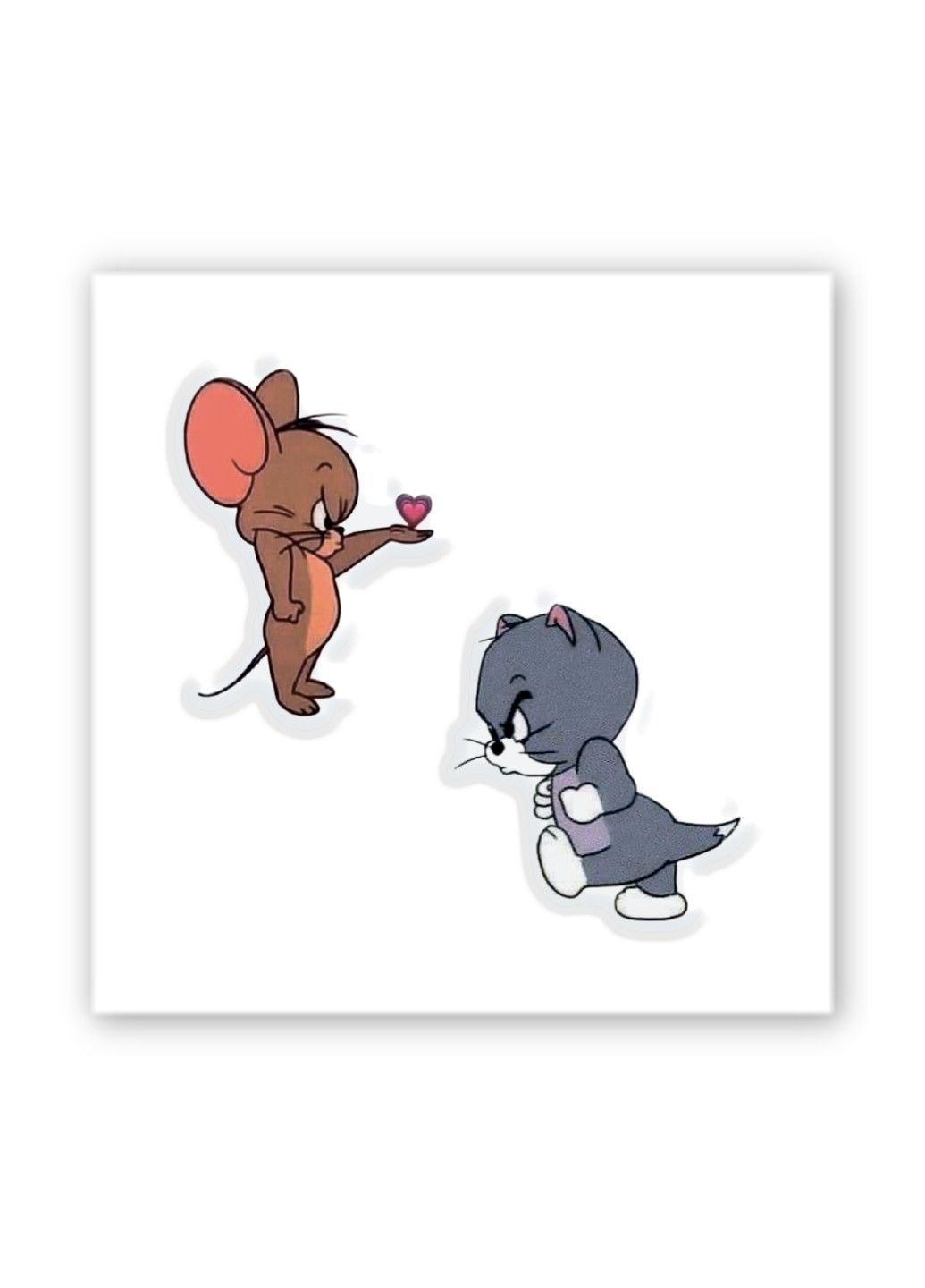 Об'ємна наліпка "Sweet couple" Tattooshka (317353554)