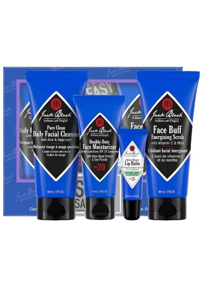 Набор средств по уходу за кожей Skin Saviors (4 предмета) Jack Black (280898709)